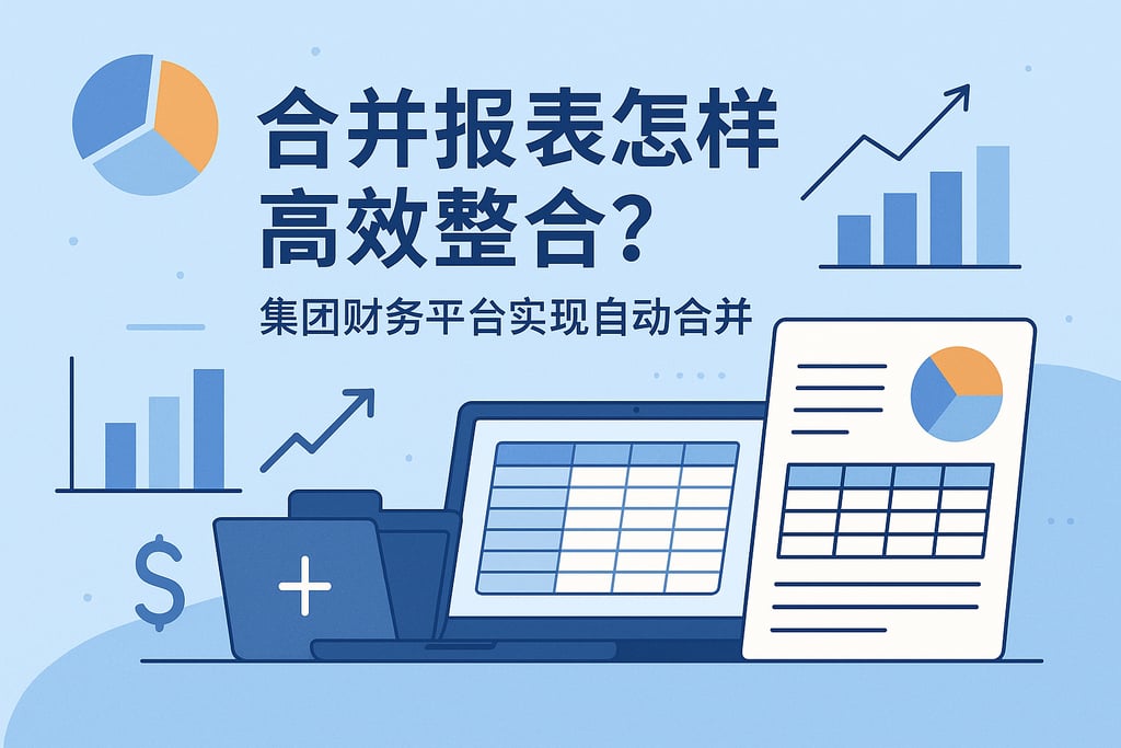 合并报表怎样高效整合？集团财务平台实现自动合并