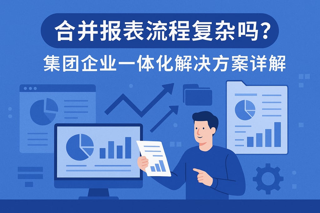 合并报表流程复杂吗？集团企业一体化解决方案详解