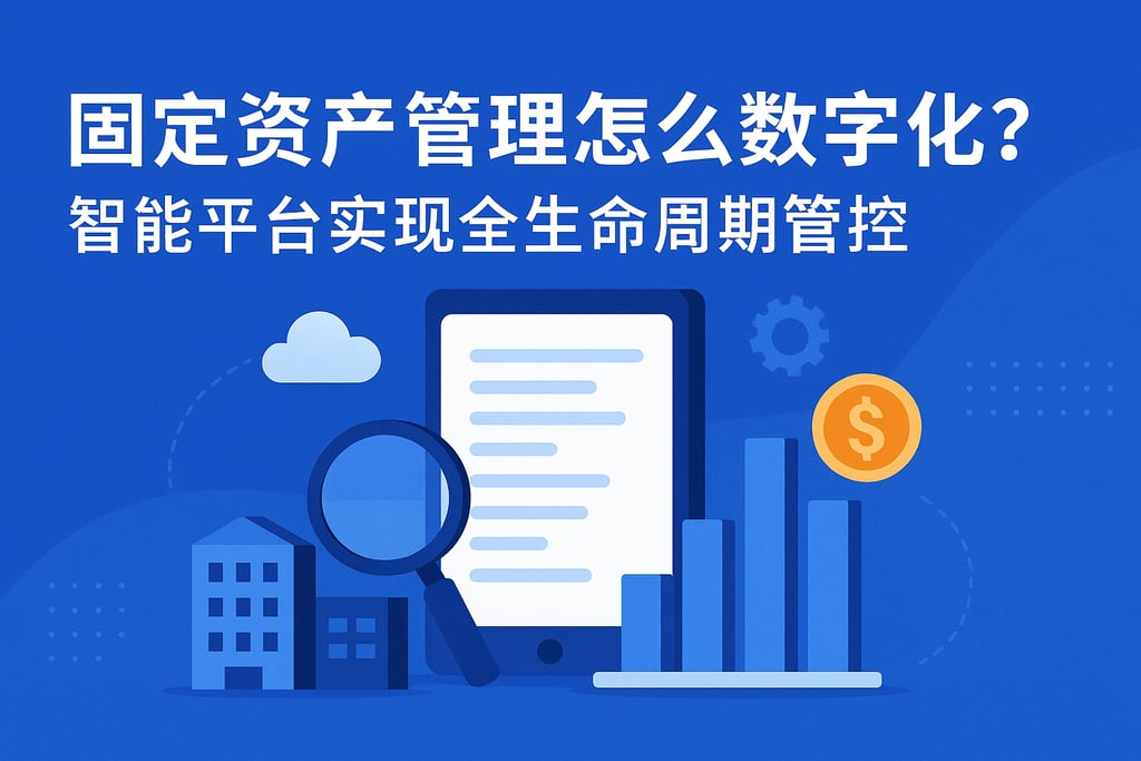 固定资产管理怎么数字化？智能平台实现全生命周期管控