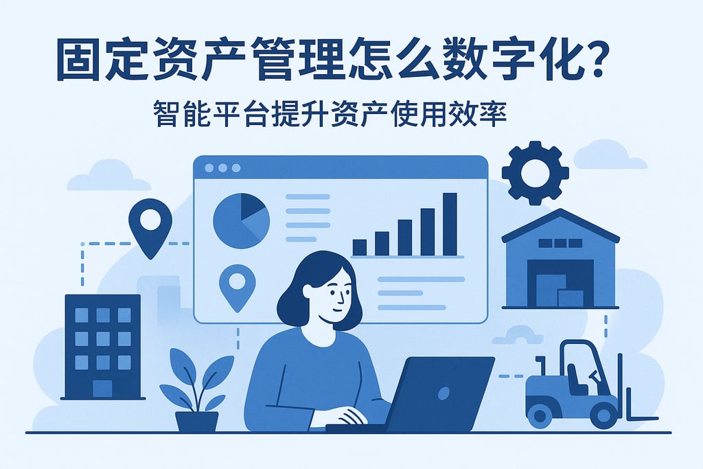 固定资产管理怎么数字化？智能平台提升资产使用效率