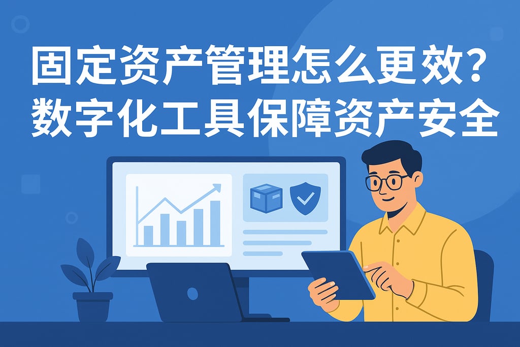 固定资产管理怎么更高效？数字化工具保障资产安全