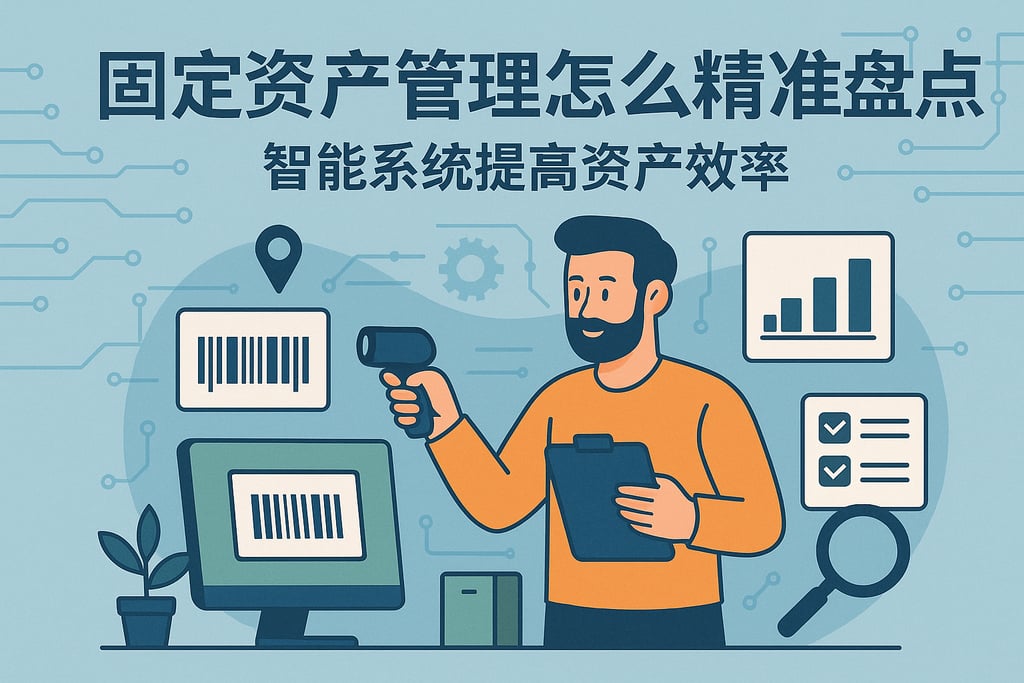固定资产管理怎么精准盘点？智能系统提高资产效率