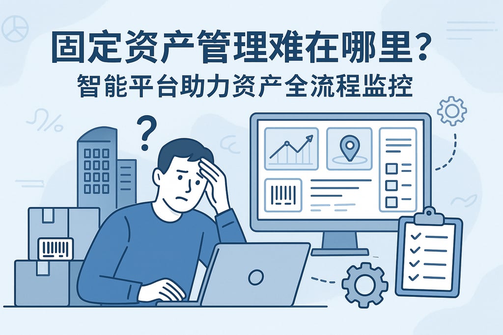 固定资产管理难在哪里？智能平台助力资产全流程监控