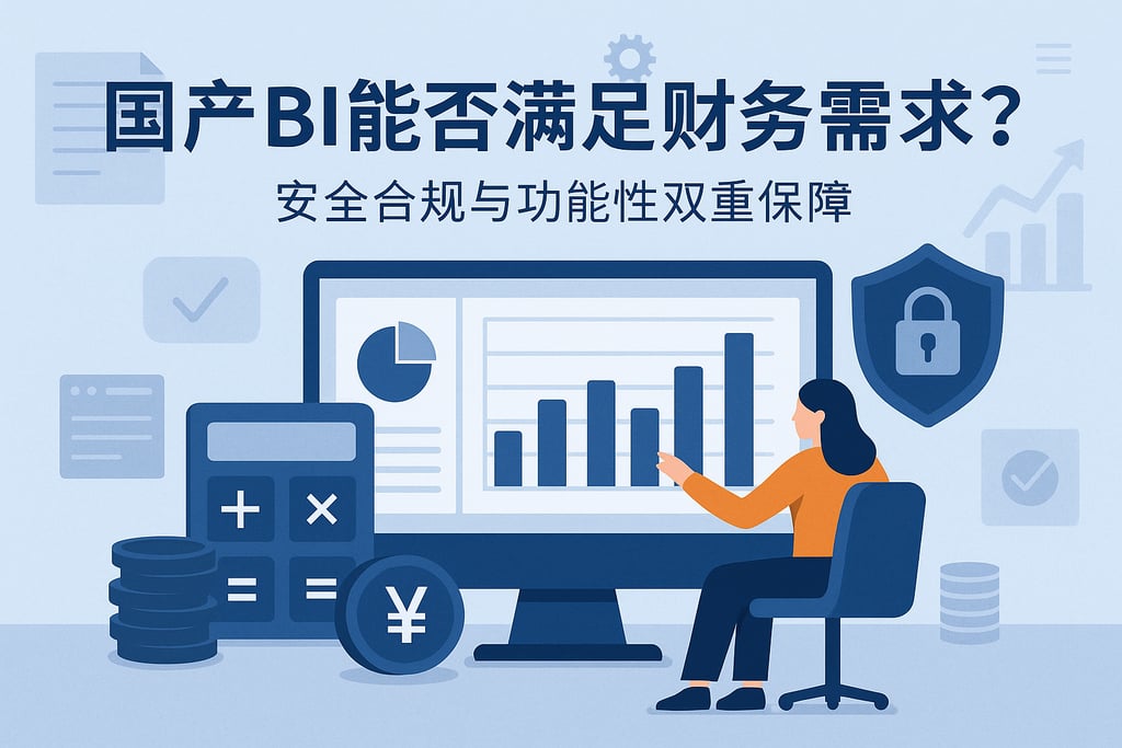 国产BI能否满足财务需求？安全合规与功能性双重保障