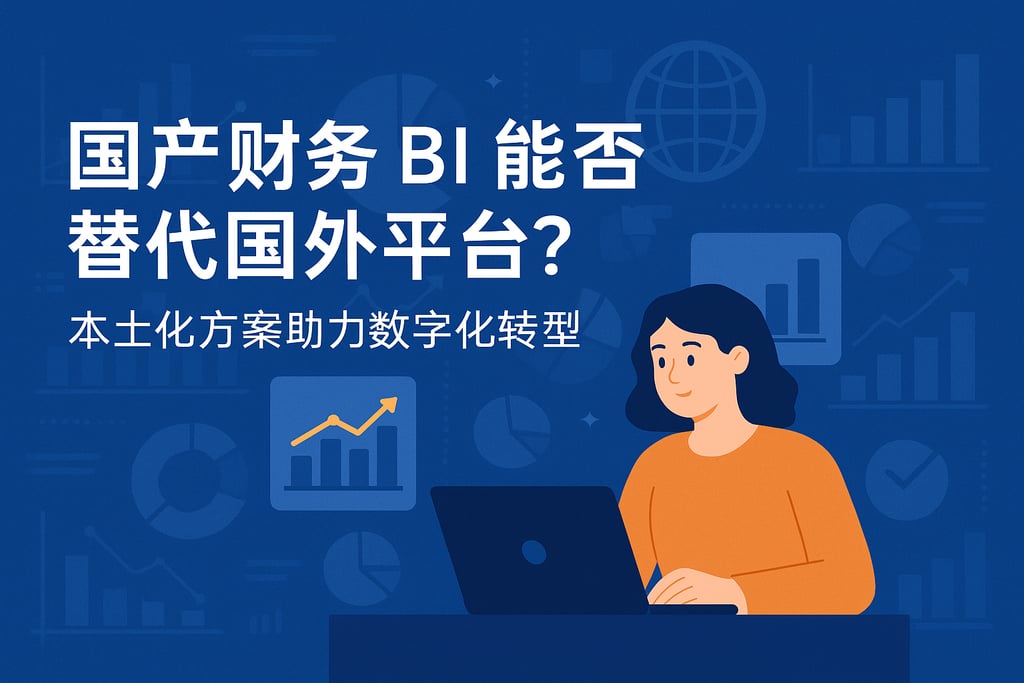 国产财务BI能否替代国外平台？本土化方案助力数字化转型