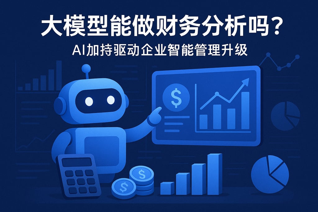 大模型能做财务分析吗？AI加持驱动企业智能管理升级