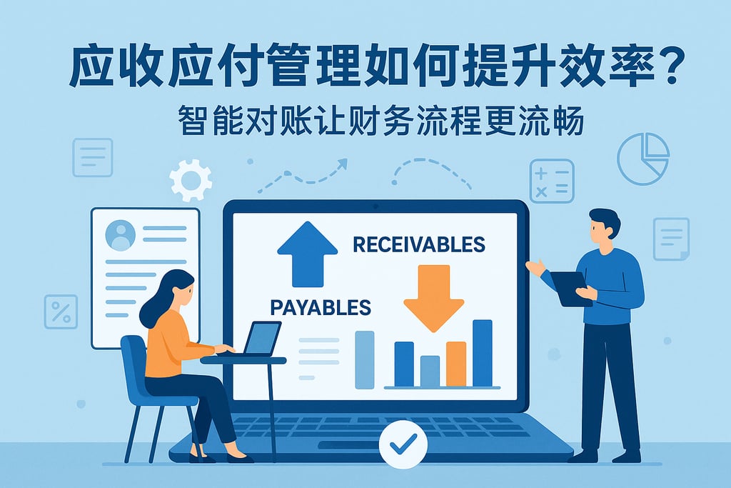 应收应付管理如何提升效率？智能对账让财务流程更流畅