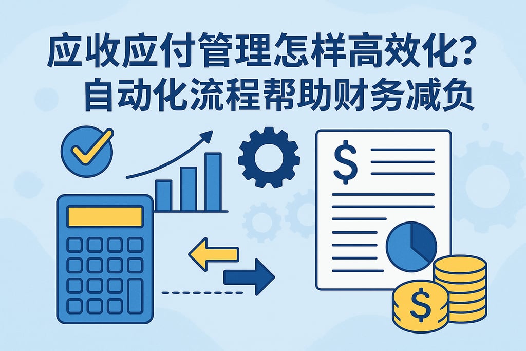 应收应付管理怎样高效化？自动化流程帮助财务减负