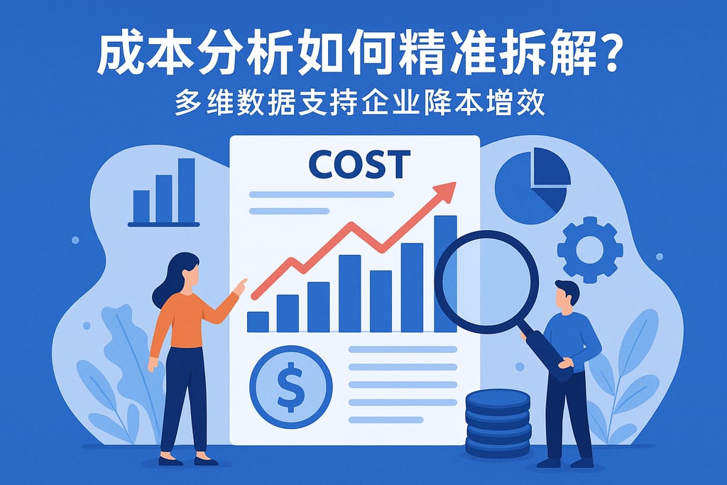成本分析如何精准拆解？多维数据支持企业降本增效