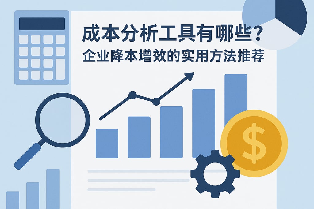 成本分析工具有哪些？企业降本增效的实用方法推荐
