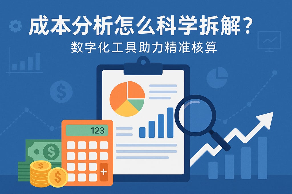 成本分析怎么科学拆解？数字化工具助力精准核算