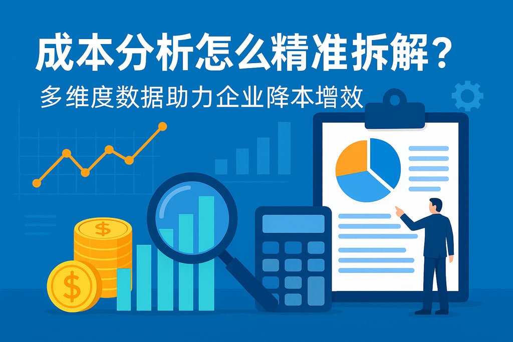 成本分析怎么精准拆解？多维度数据助力企业降本增效