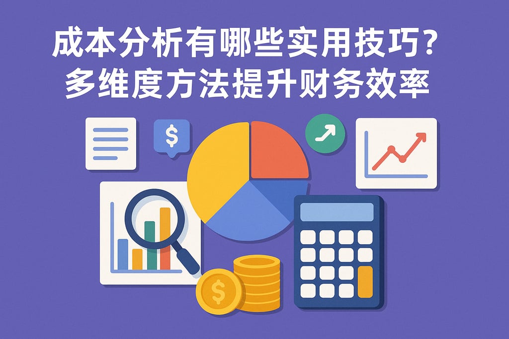 成本分析有哪些实用技巧？多维度方法提升财务效率