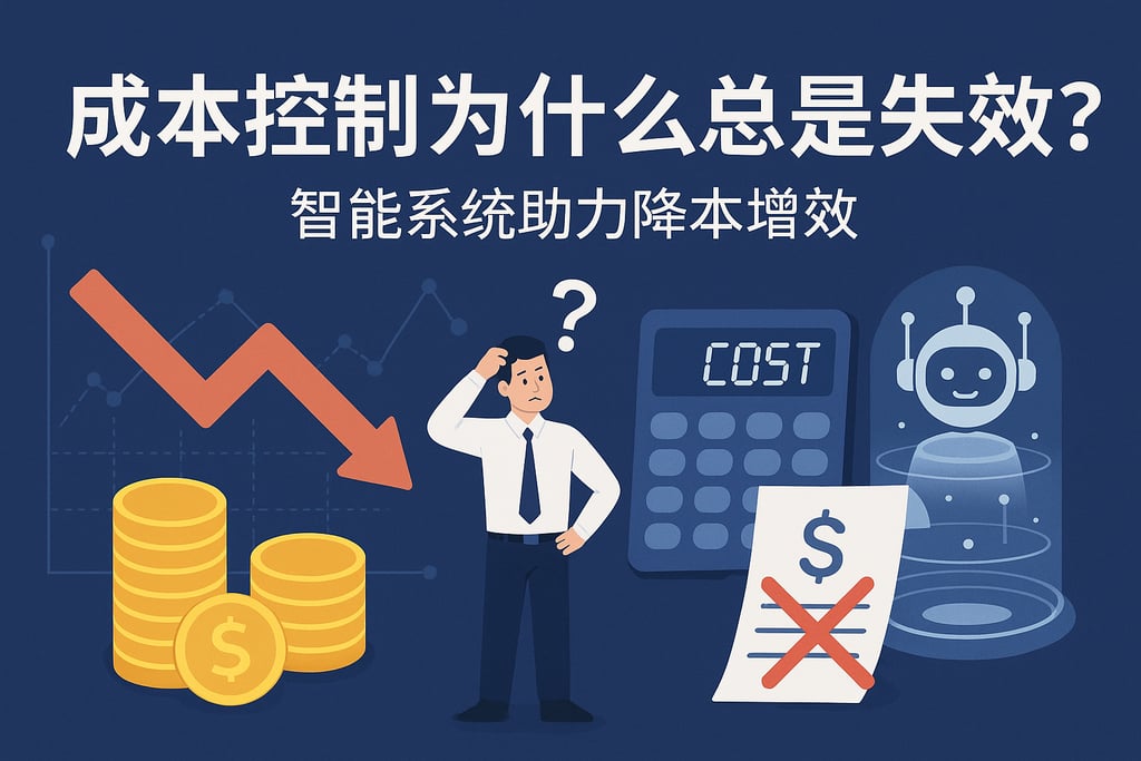 成本控制为什么总是失效？智能系统助力降本增效