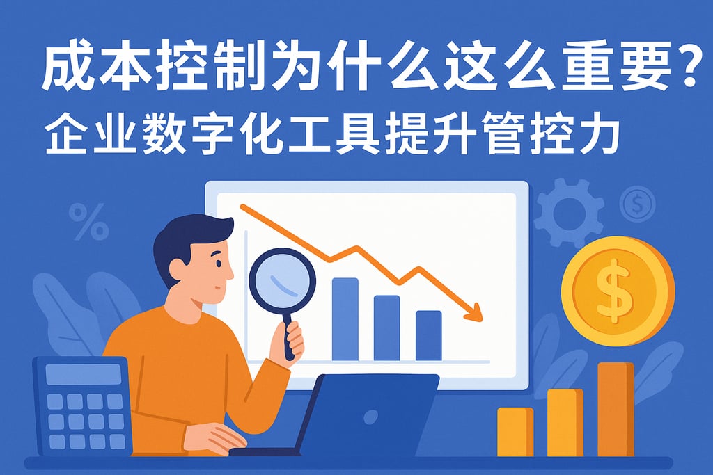 成本控制为什么这么重要？企业数字化工具提升管控力