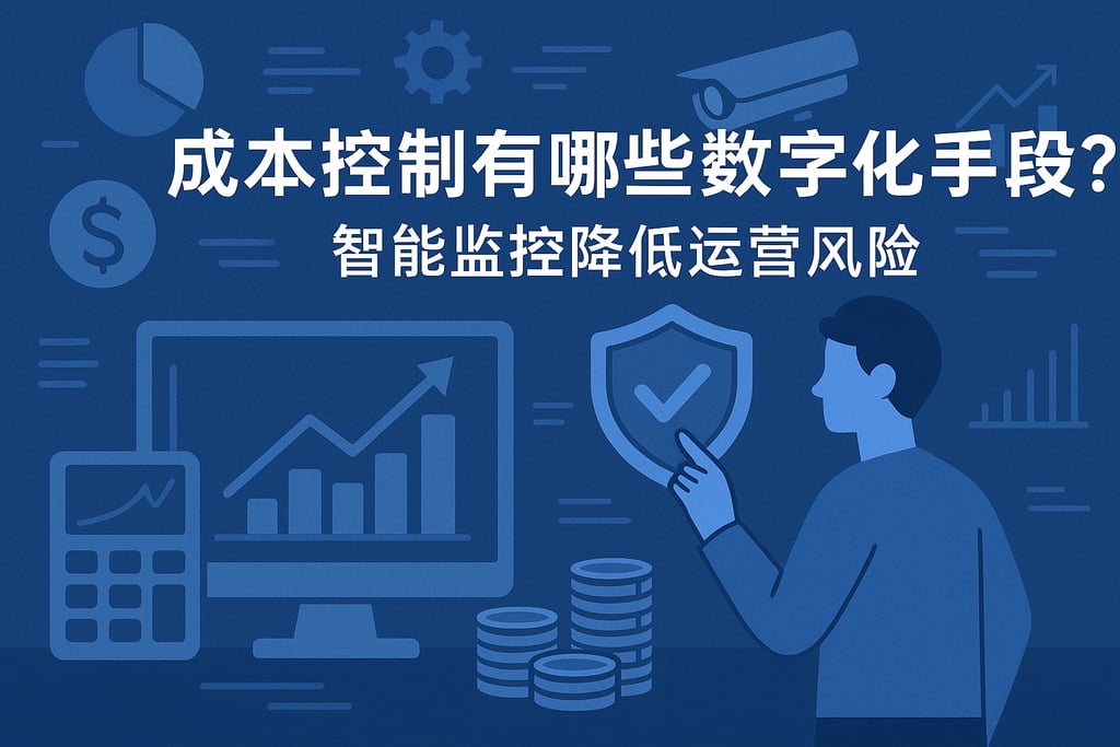 成本控制有哪些数字化手段？智能监控降低运营风险