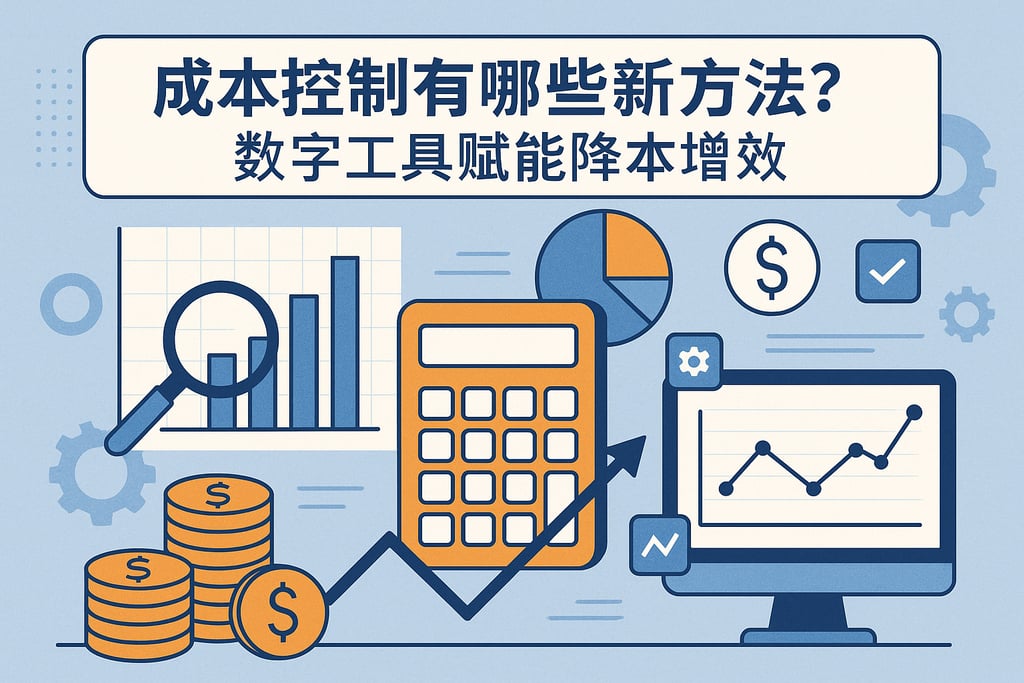 成本控制有哪些新方法？数字工具赋能降本增效