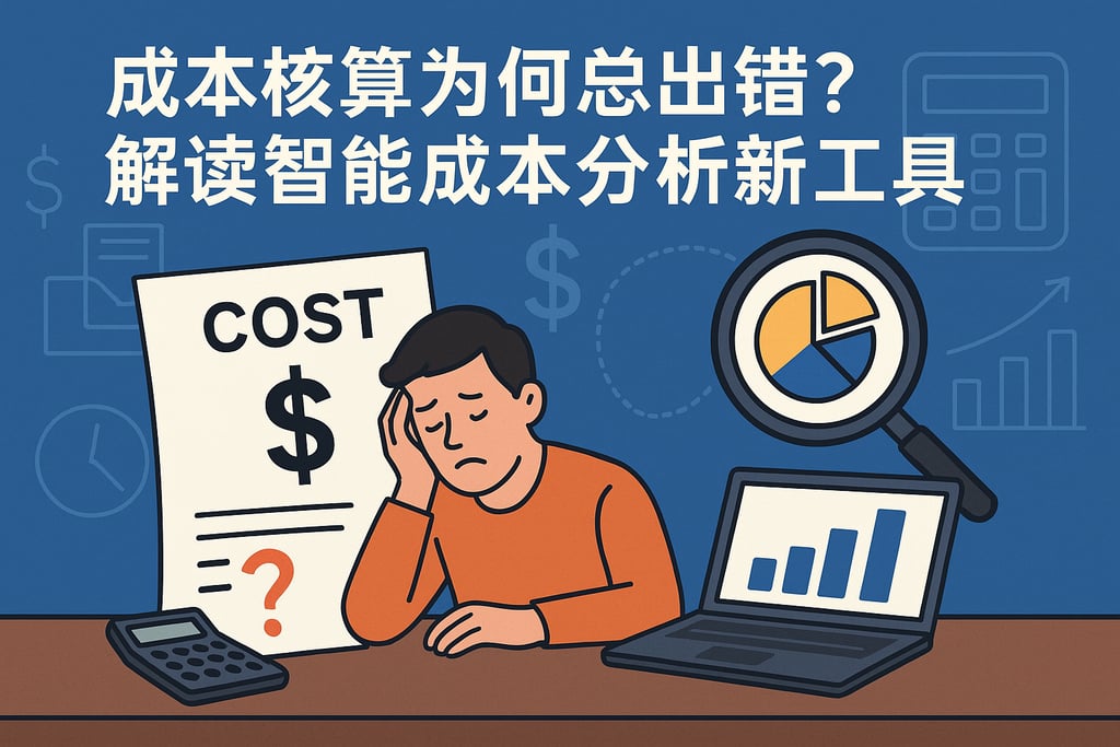 成本核算为何总出错？解读智能成本分析新工具