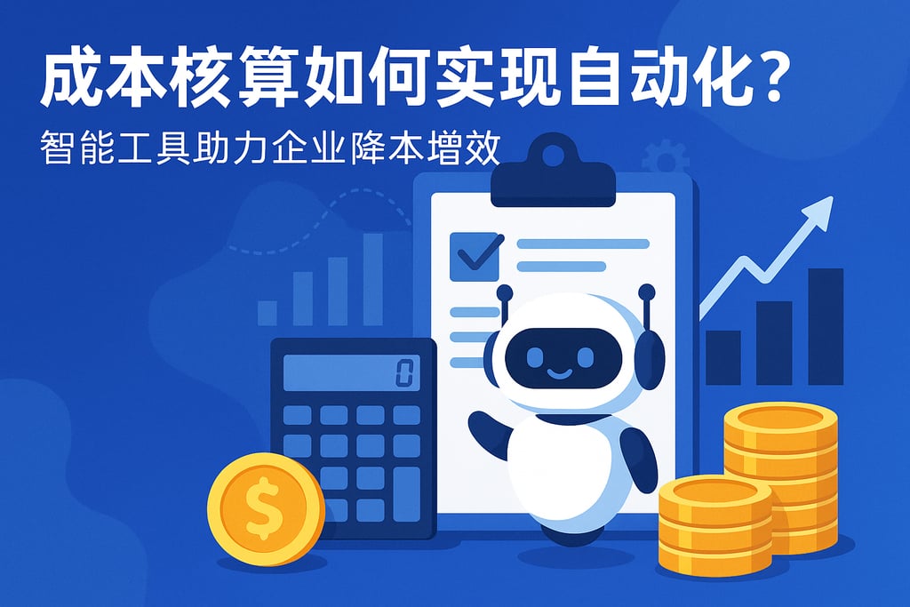 成本核算如何实现自动化？智能工具助力企业降本增效