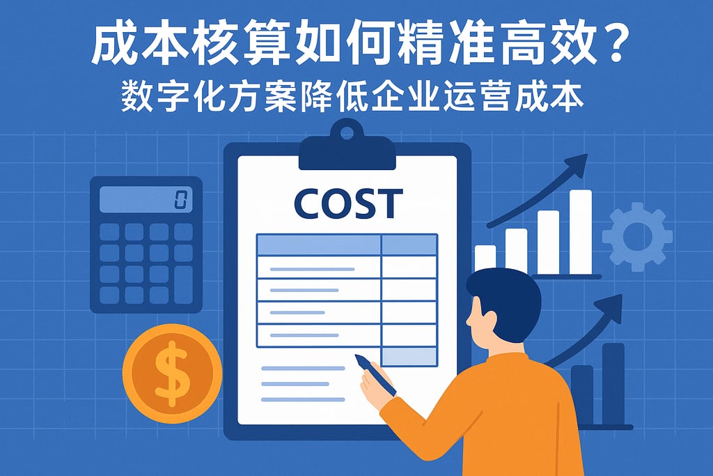 成本核算如何精准高效？数字化方案降低企业运营成本