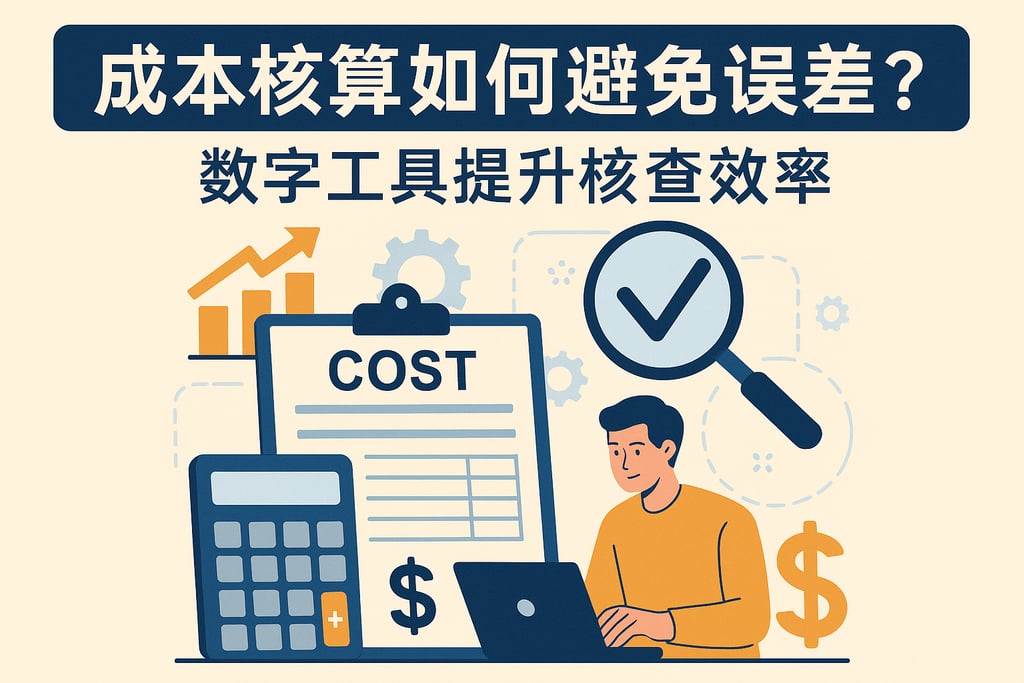 成本核算如何避免误差？数字工具提升核查效率