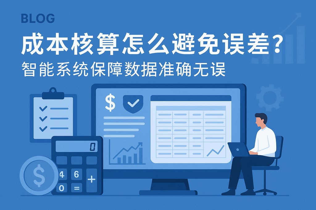 成本核算怎么避免误差？智能系统保障数据准确无误