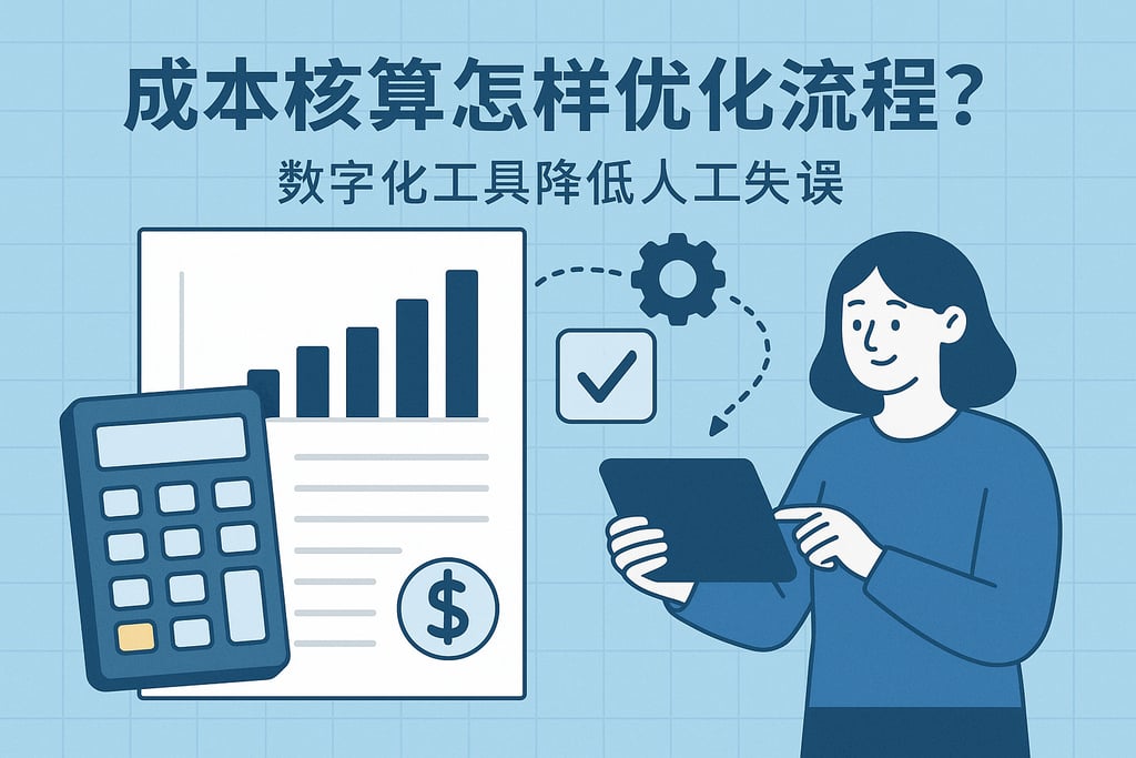 成本核算怎样优化流程？数字化工具降低人工失误