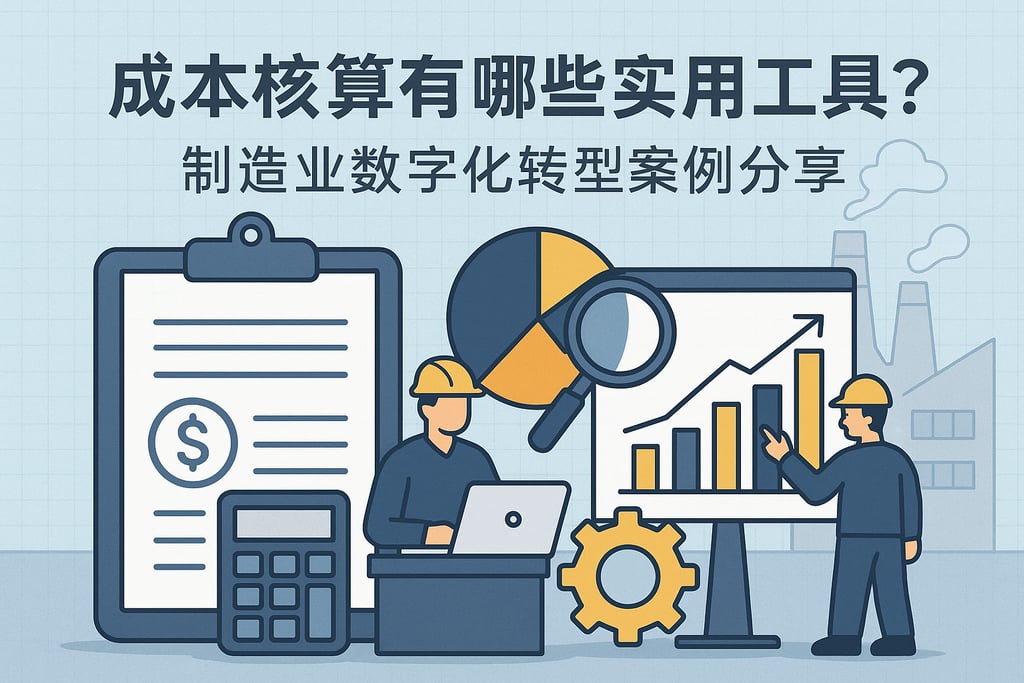 成本核算有哪些实用工具？制造业数字化转型案例分享