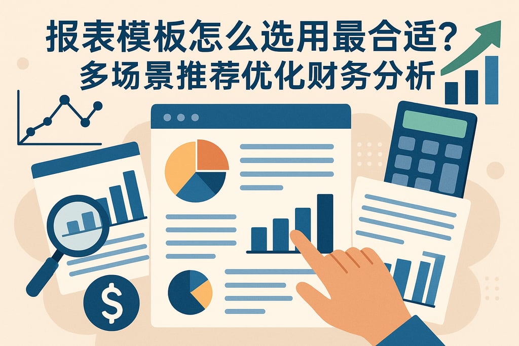 报表模板怎么选用最合适？多场景推荐优化财务分析