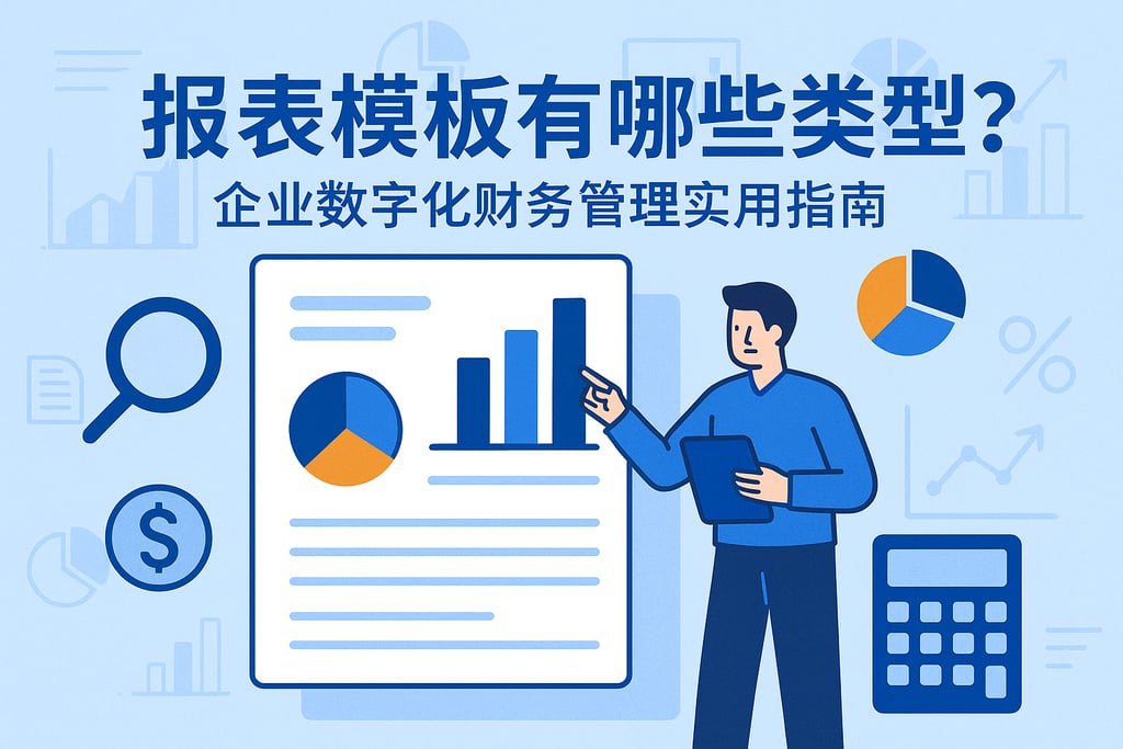 报表模板有哪些类型？企业数字化财务管理实用指南