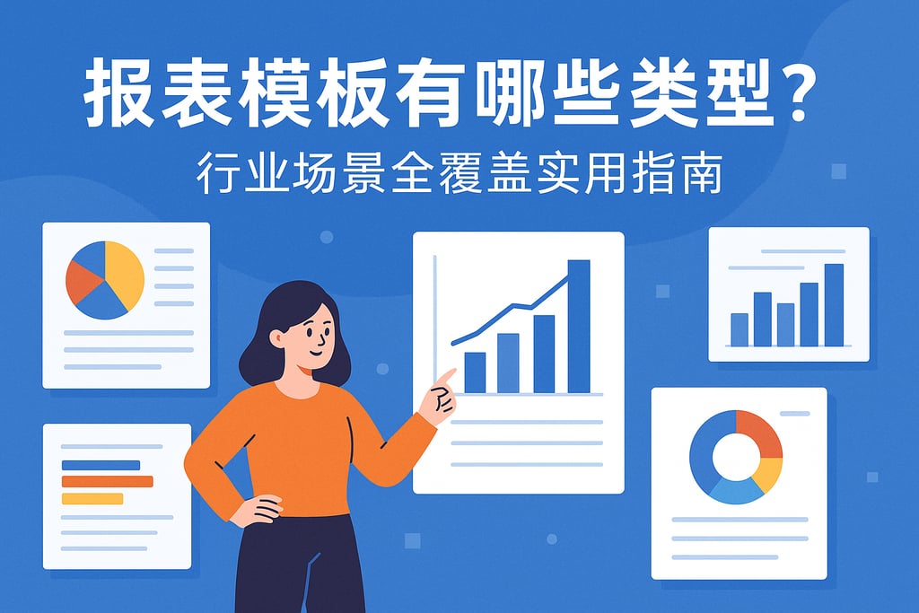 报表模板有哪些类型？行业场景全覆盖实用指南