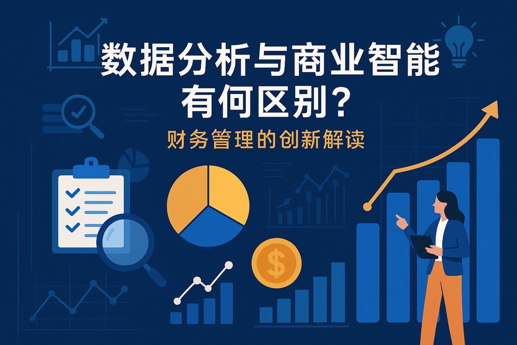 数据分析与商业智能有何区别？财务管理的创新解读