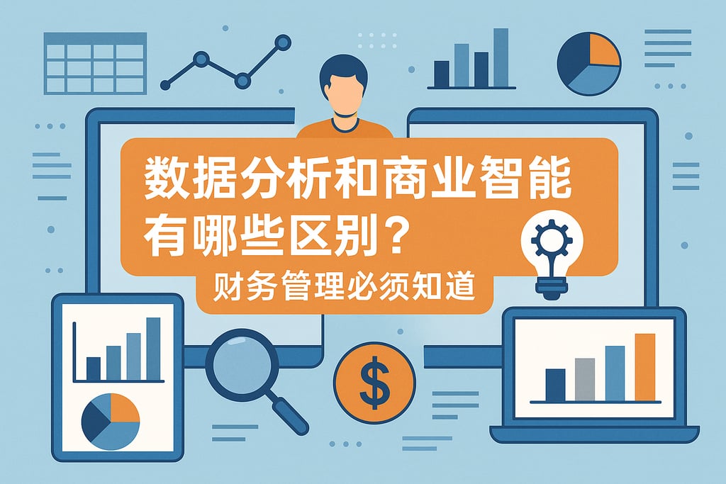 数据分析和商业智能有哪些区别？财务管理必须知道