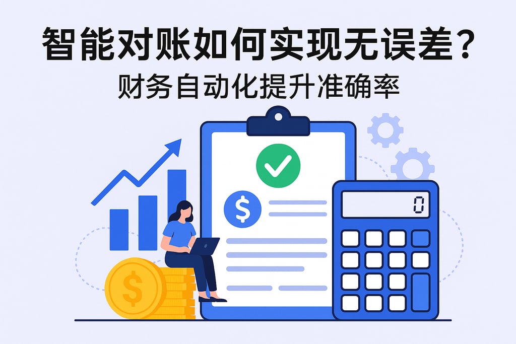 智能对账如何实现无误差？财务自动化提升准确率