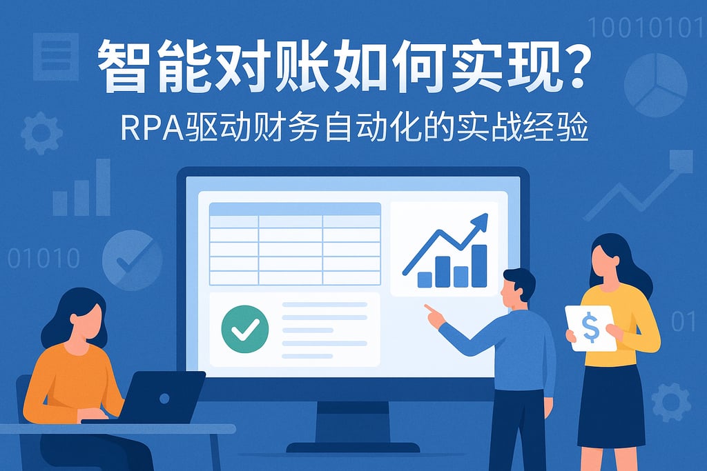 智能对账如何实现？RPA驱动财务自动化的实战经验
