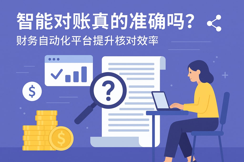 智能对账真的准确吗？财务自动化平台提升核对效率
