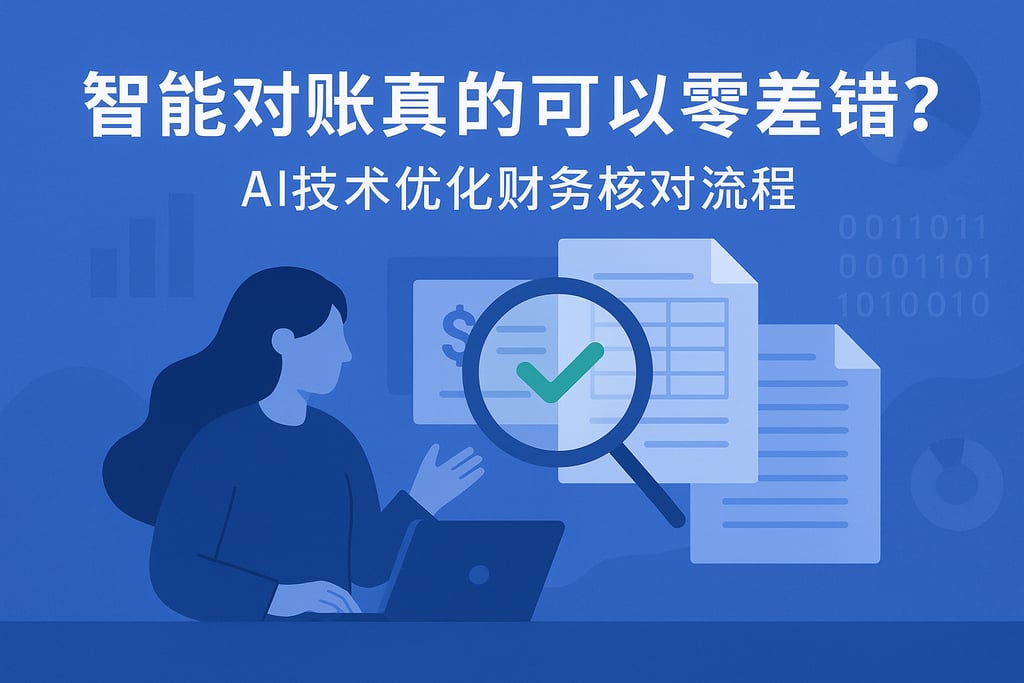 智能对账真的可以零差错？AI技术优化财务核对流程