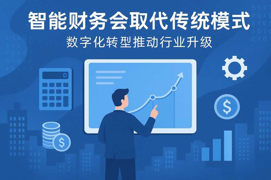 智能财务会取代传统模式吗？数字化转型推动行业升级