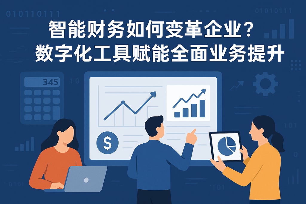 智能财务如何变革企业？数字化工具赋能全面业务提升
