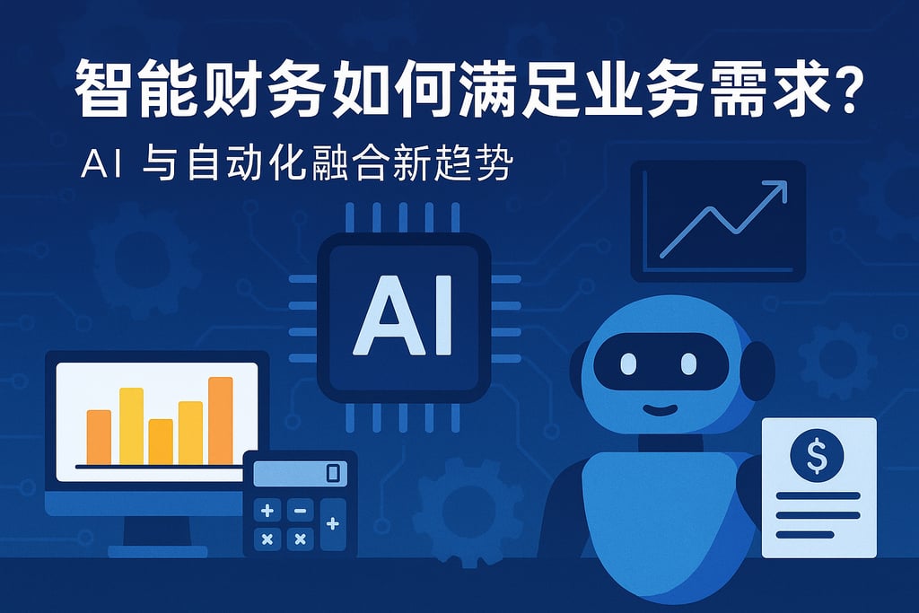 智能财务如何满足业务需求？AI与自动化融合新趋势