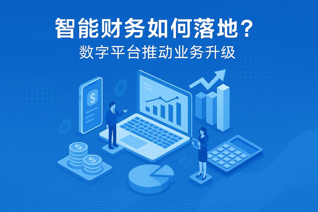 智能财务如何落地？数字平台推动业务升级