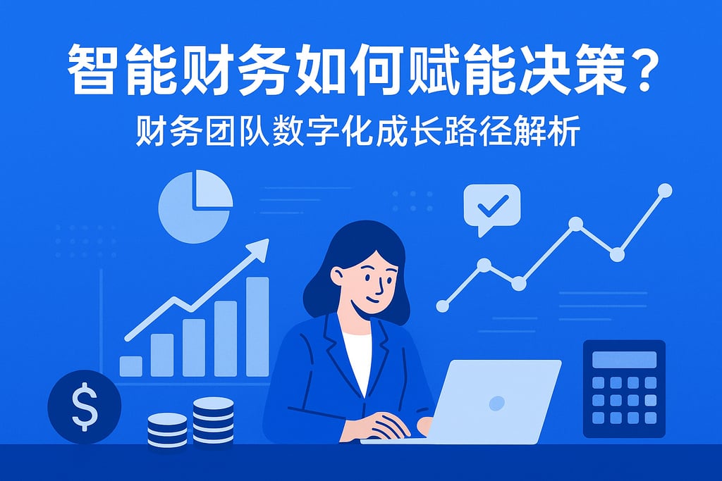 智能财务如何赋能决策？财务团队数字化成长路径解析