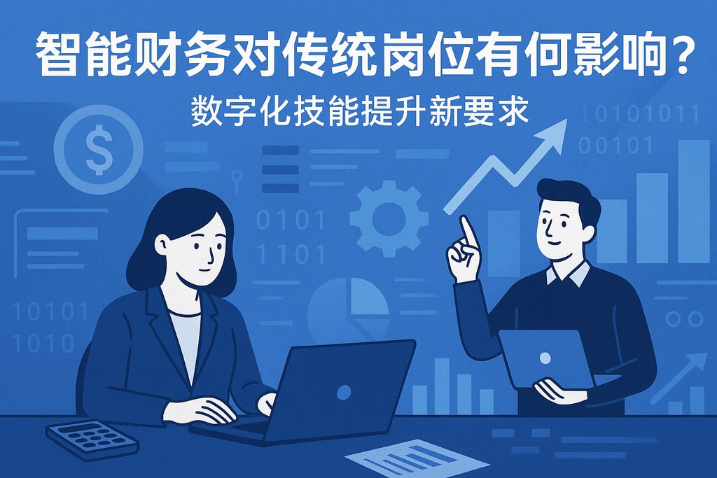 智能财务对传统岗位有何影响？数字化技能提升新要求