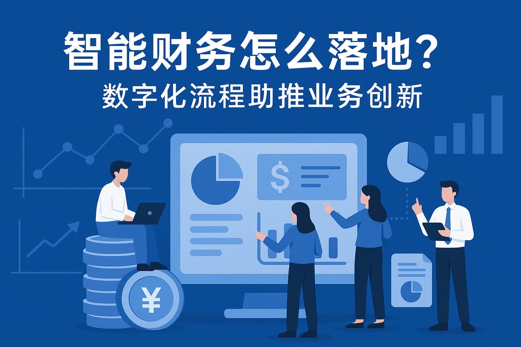 智能财务怎么落地？数字化流程助推业务创新