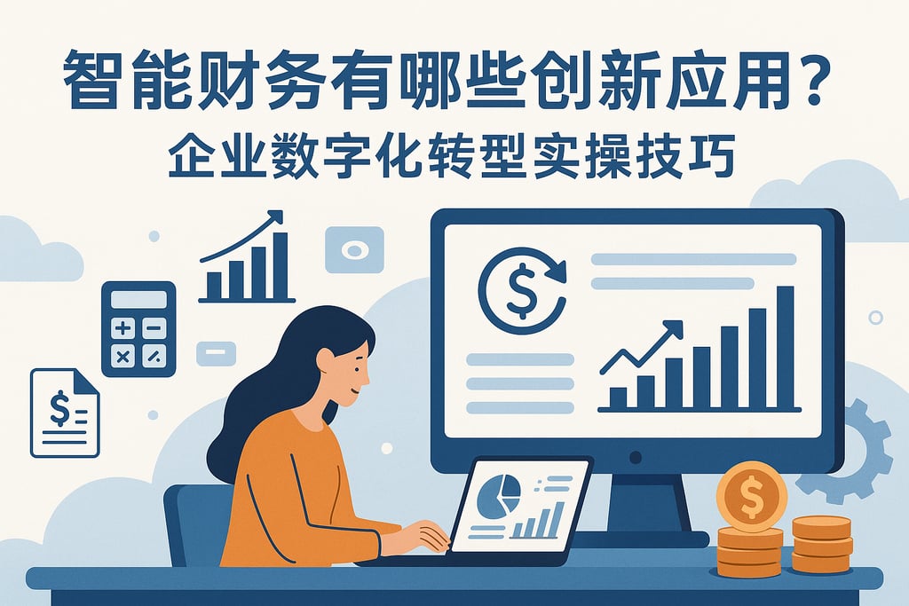 智能财务有哪些创新应用？企业数字化转型实操技巧
