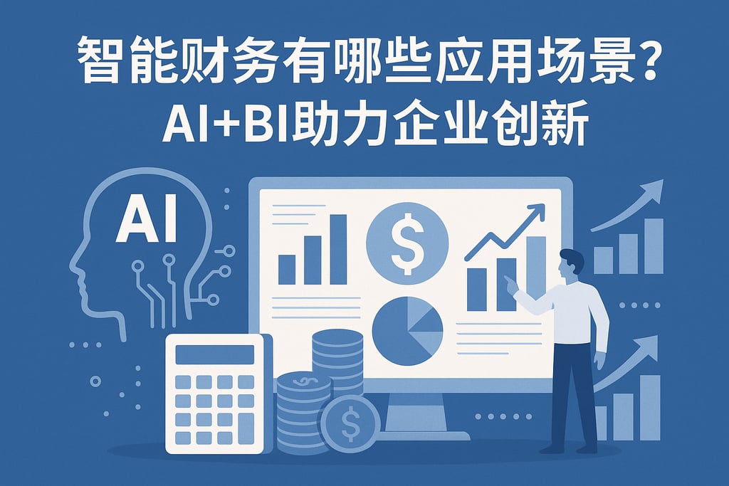 智能财务有哪些应用场景？AI+BI助力企业创新