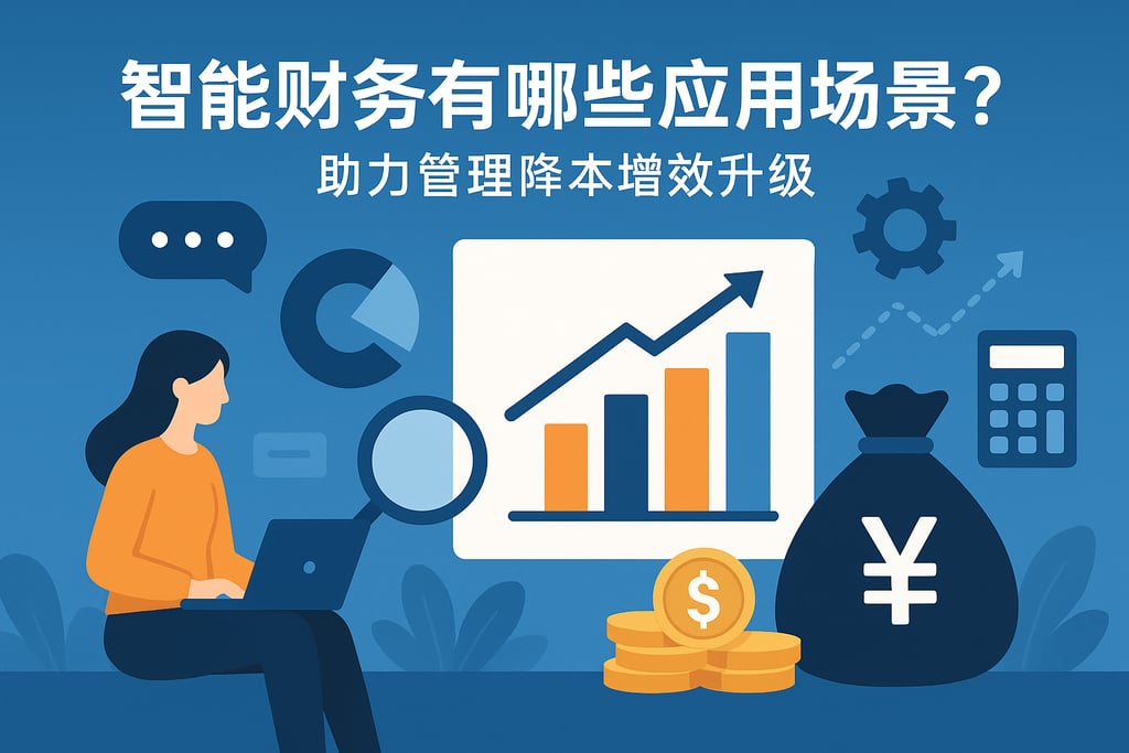 智能财务有哪些应用场景？助力管理降本增效升级