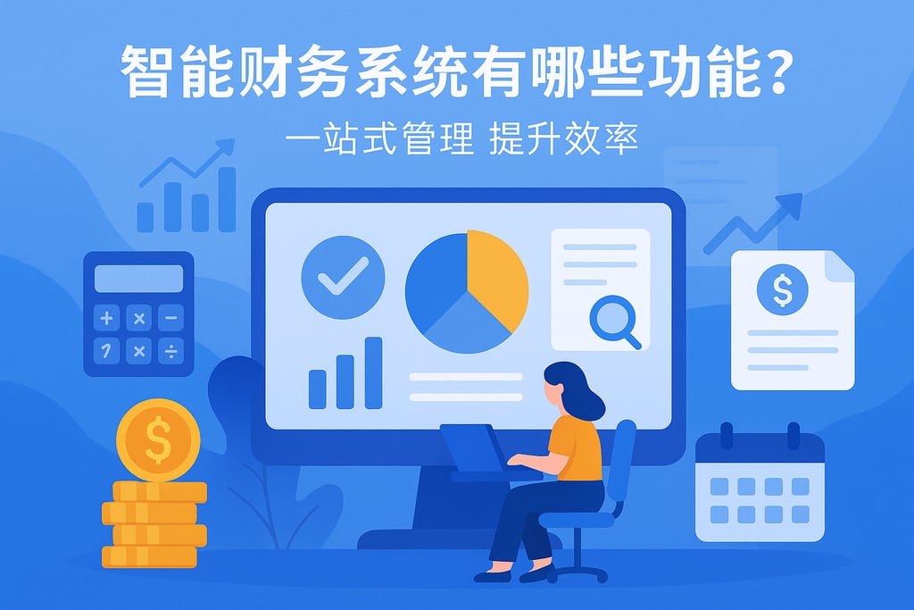 智能财务系统有哪些功能？一站式管理提升效率
