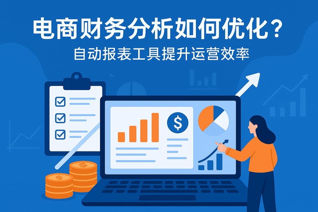 电商财务分析如何优化？自动报表工具提升运营效率