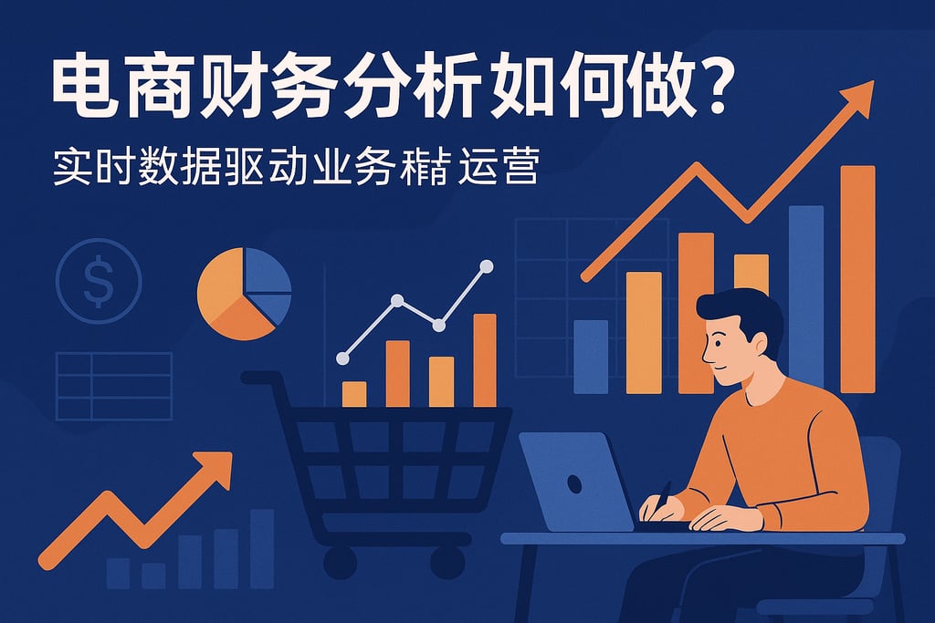 电商财务分析如何做？实时数据驱动业务精准运营